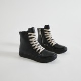 High top shoes with dark style for both men and women