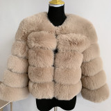 Fur Warm Women's Imitation Fox Fur Coat