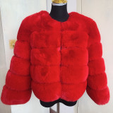 Fur Warm Women's Imitation Fox Fur Coat