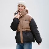 Short cotton jacket, loose and thick bread jacket