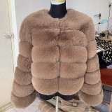 Fur Warm Women's Imitation Fox Fur Coat