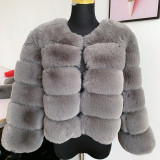 Fur Warm Women's Imitation Fox Fur Coat