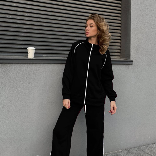 Sports hoodie set, long pants