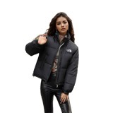 Cotton women's short loose and thick embroidered letter jacket classic