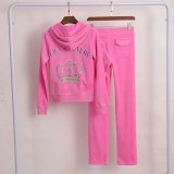 Oversized women's crown slim fit set, gold silk velvet sport two-piece set