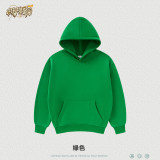 Children's High Street Fashion Loose Hooded and Velvet Hoodie