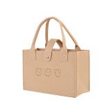Felt bag, handbag, large capacity, large print