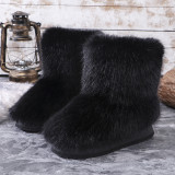 New plush midsole snow boots