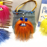 Cute cartoon keychain plush toy