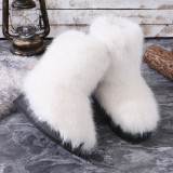 New plush midsole snow boots