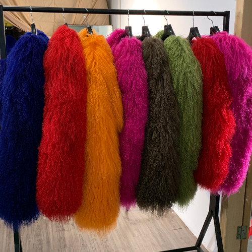 Fur Jacket New Women Natural Fur Jacket Winter Warm Sheep Fur Coat