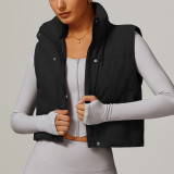 Winter vest down jacket vest white duck down insulation 9037