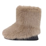 New plush midsole snow boots