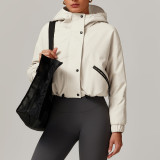 White duck down comfortable and warm jacket, down jacket 9038