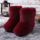 New plush midsole snow boots