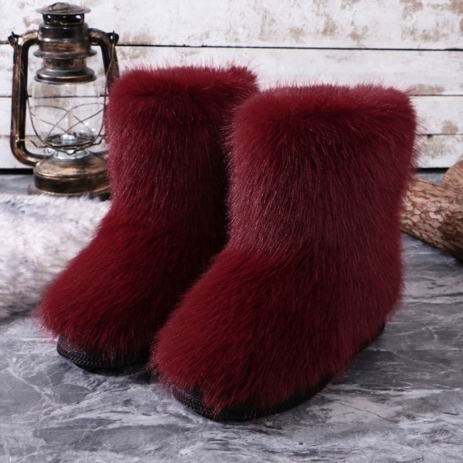 New plush midsole snow boots