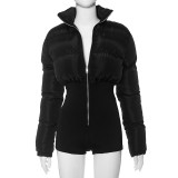 K23RP476 Tight jumpsuit short jacket for women