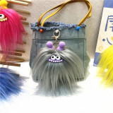 Cute cartoon keychain plush toy