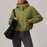 White duck down comfortable and warm jacket, down jacket 9038