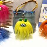 Cute cartoon keychain plush toy