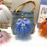 Cute cartoon keychain plush toy