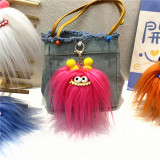 Cute cartoon keychain plush toy