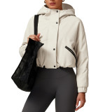 White duck down comfortable and warm jacket, down jacket 9038