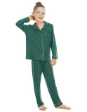 Sleepwear, children's clothing, long sleeves, long pants set, comfortable Modal