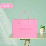 Felt tote bag, large capacity tote bag
