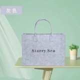 Felt tote bag, large capacity tote bag
