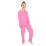 Sleepwear, children's clothing, long sleeves, long pants set, comfortable Modal