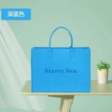 Felt tote bag, large capacity tote bag