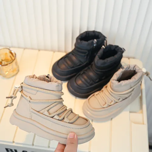 Children's winter cotton shoes and snow cotton boots