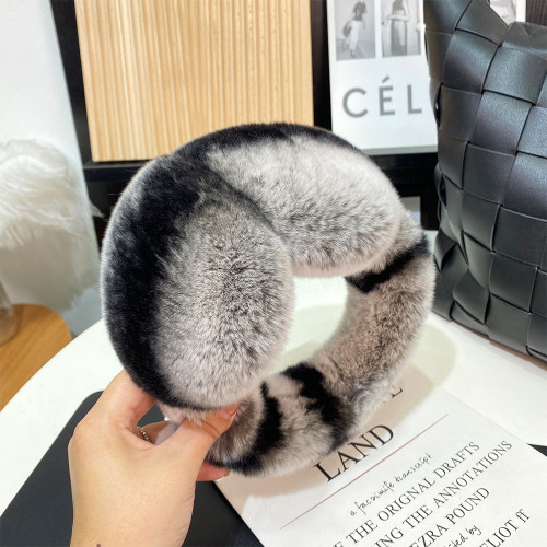 True Otter Rabbit Hair Full Ear Cover foldable