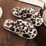 Fork strap plush slippers for autumn and winter