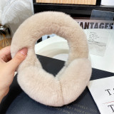 True Otter Rabbit Hair Full Ear Cover foldable