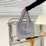 Fur Handbag, personalized plush bag