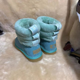 Fur integrated snow boots, genuine leather wool cotton shoes, and fur shoes