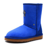 Sheepskin wool integrated midsole 5825 snow boots wool cotton boots