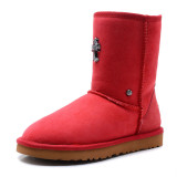 Sheepskin wool integrated midsole 5825 snow boots wool cotton boots