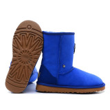 Sheepskin wool integrated midsole 5825 snow boots wool cotton boots