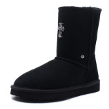 Sheepskin wool integrated midsole 5825 snow boots wool cotton boots