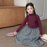 Children's mid neck base shirt