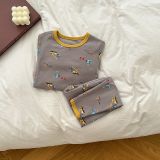 Children's autumn and winter cute pajamas set