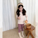 Children's autumn and winter cute pajamas set