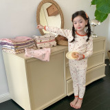 Children's autumn and winter cute pajamas set