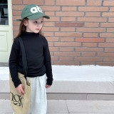 Children's mid neck base shirt