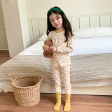 Children's autumn and winter cute pajamas set