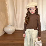 Children's mid neck base shirt