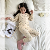 Children's autumn and winter cute pajamas set